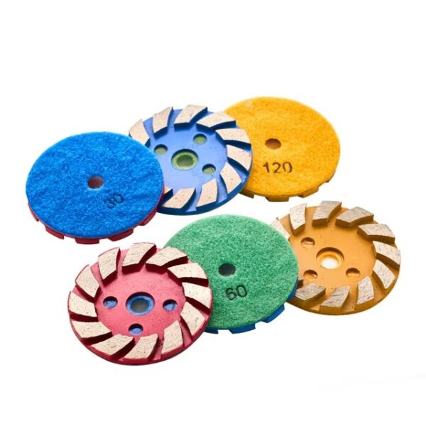 Concrete specialized metal blade polishing pad Concrete Metal Grinding Plate - Image 2