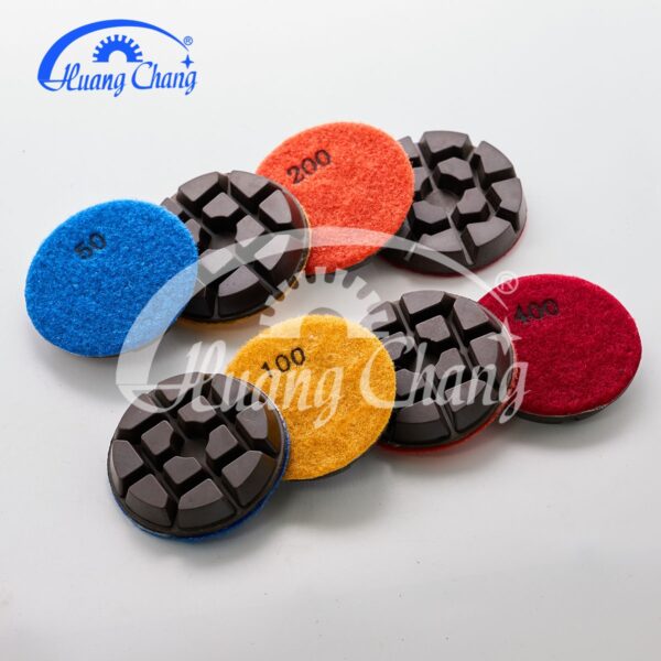 4 inch Black Floor Diamond Polishing Pads Concrete HC-CPP-0005