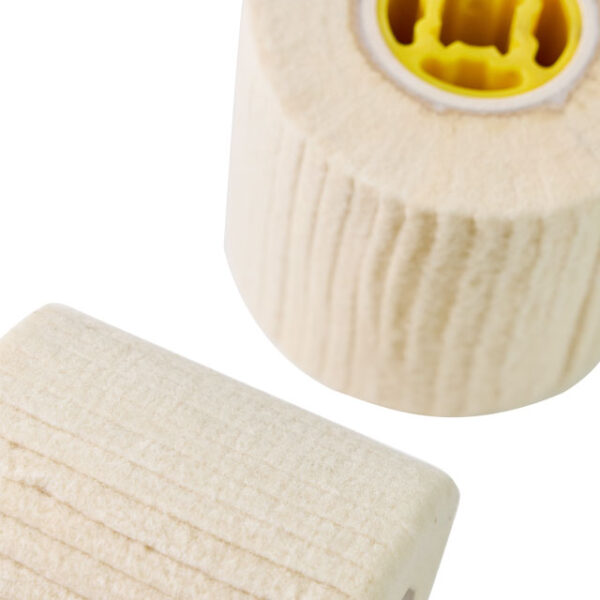 110x100mm wool felt polishing wheel for burnishing polishing machine