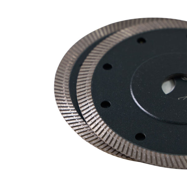22.23mm turbo diamond silencer saw blade for tile marble granite