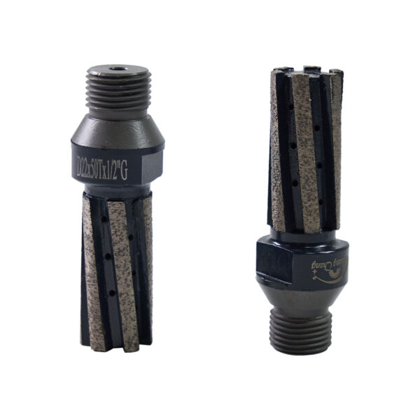 cnc diamond finger bits for granite, 1/2″ gas thread